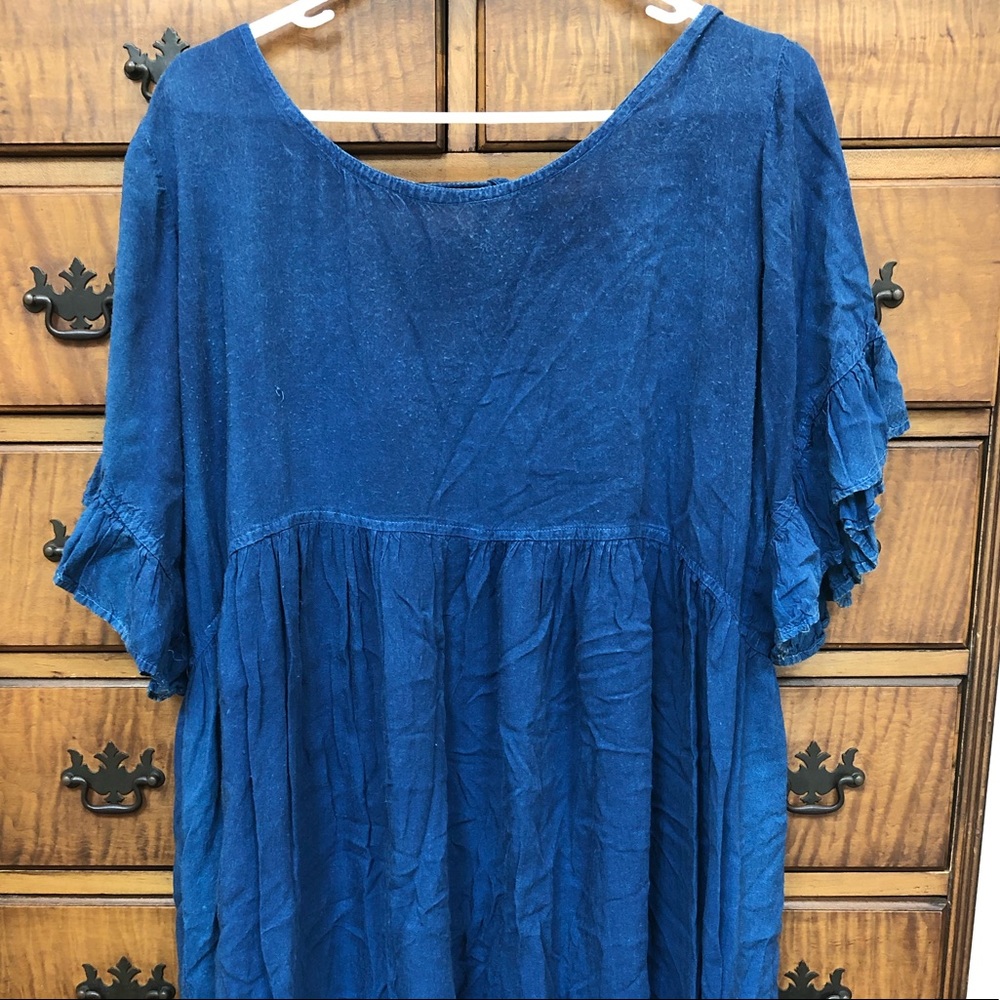 Jean Babydoll dress